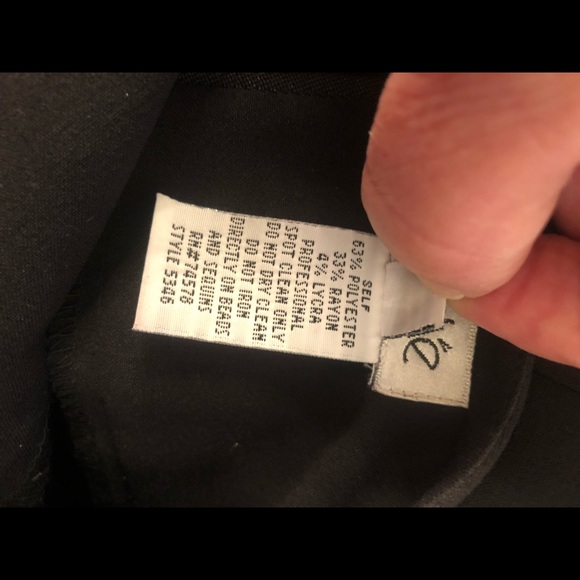 NWOT Cache black mini skirt trimmed in beads and sequins- Sz 4 - Picture 5 of 5